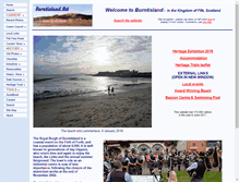 Tablet Screenshot of burntisland.net